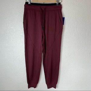 NEW JoyLab Jogger Sweatpants in Wine size XS